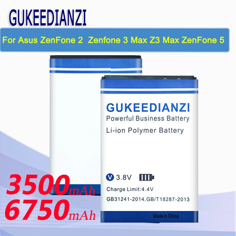 Аккумулятор для Asus ZenFone 2 Zenfone 3 Max Z3 5 Zoom S ZB551KL ZE520KL A500G батареи телефона трек