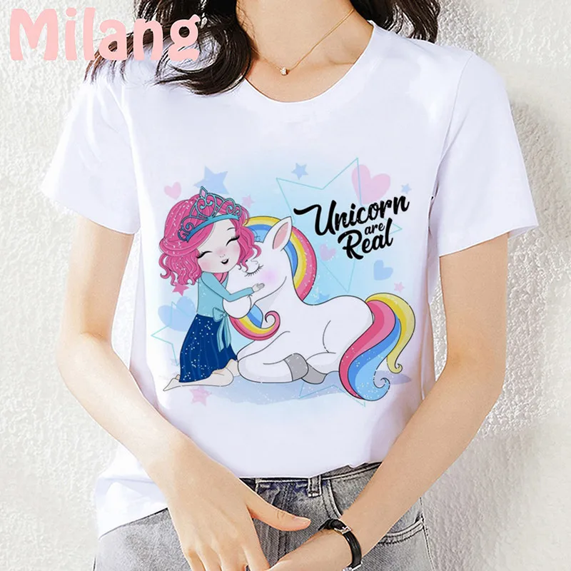 

Cute Sweety Girl Fashion Mujer Camisetas White Tops T Shirts Aesthetics Graphic Casual Short Sleeve Polyester Women's T-Shirt