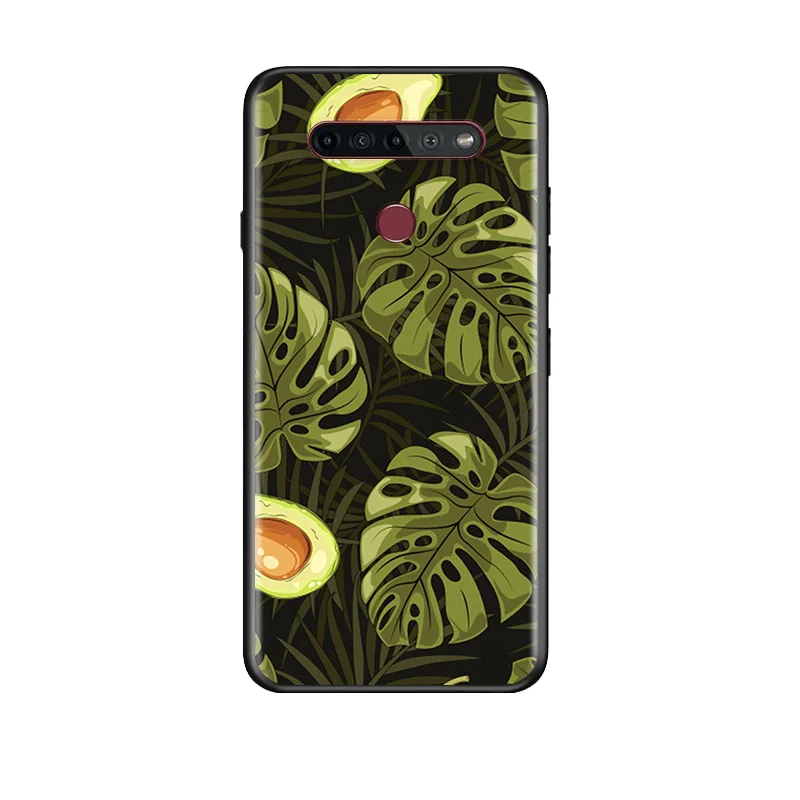 

Avocado Cute Fruit For LG G8 V30 V35 V40 V50 V60 Q60 K40S K50S K41S K51S K61 K71 K22 ThinQ 5G Phone Case