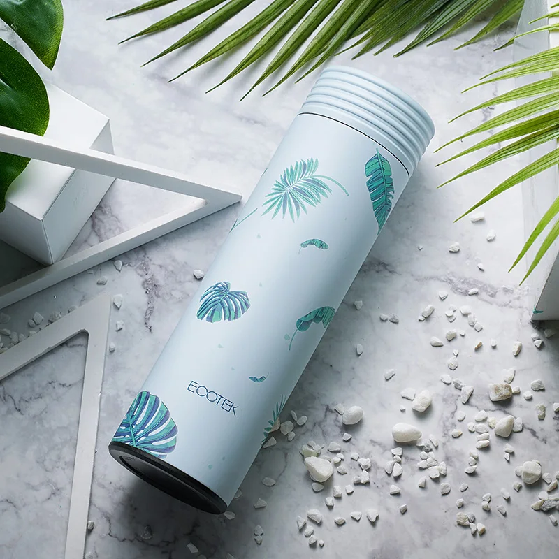 

Portable Stainless Steel Thermos Cup with Lid Large Capacity Thermos Outdoor Travel Garrafa Termica Inox Water Bottles BD50VF