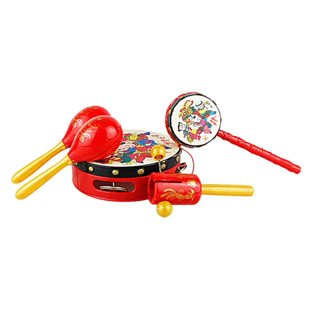 

1 Set 5Pcs Baby Spin Toys Practical Infant Shaker Toys (Assorted Color)