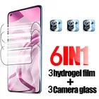 Гидрогелевая пленка для Xiaomi Mi 11 Lite 5G NE, Защитное стекло для экрана Xiaomi Mi 11 Lite, камера для Xiaomi Mi 11i, защитное стекло