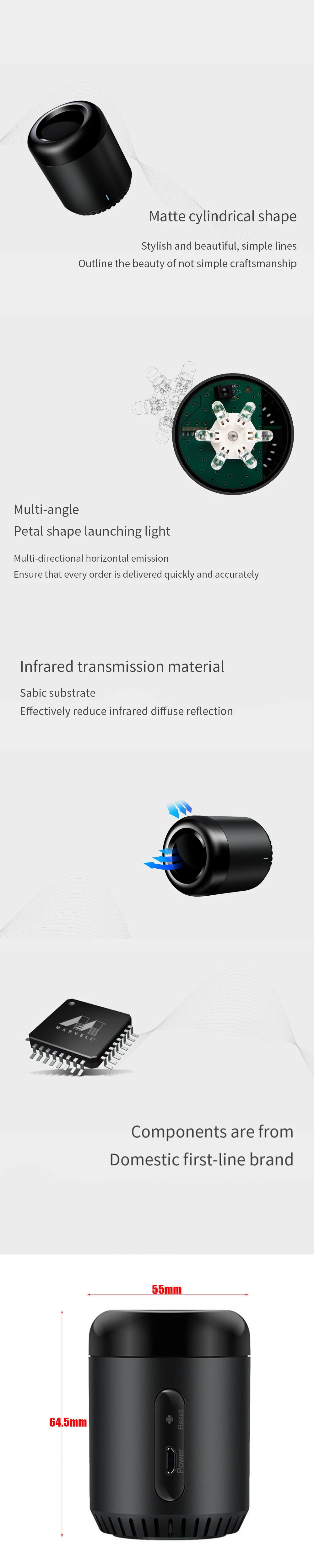 Умный дом Broadlink RMMini3 WiFi+ IR+ 4G пульт дистанционного управления работает для Alexa Google Home IFTTT с AU UK US EU Plug AC tv управление Лер