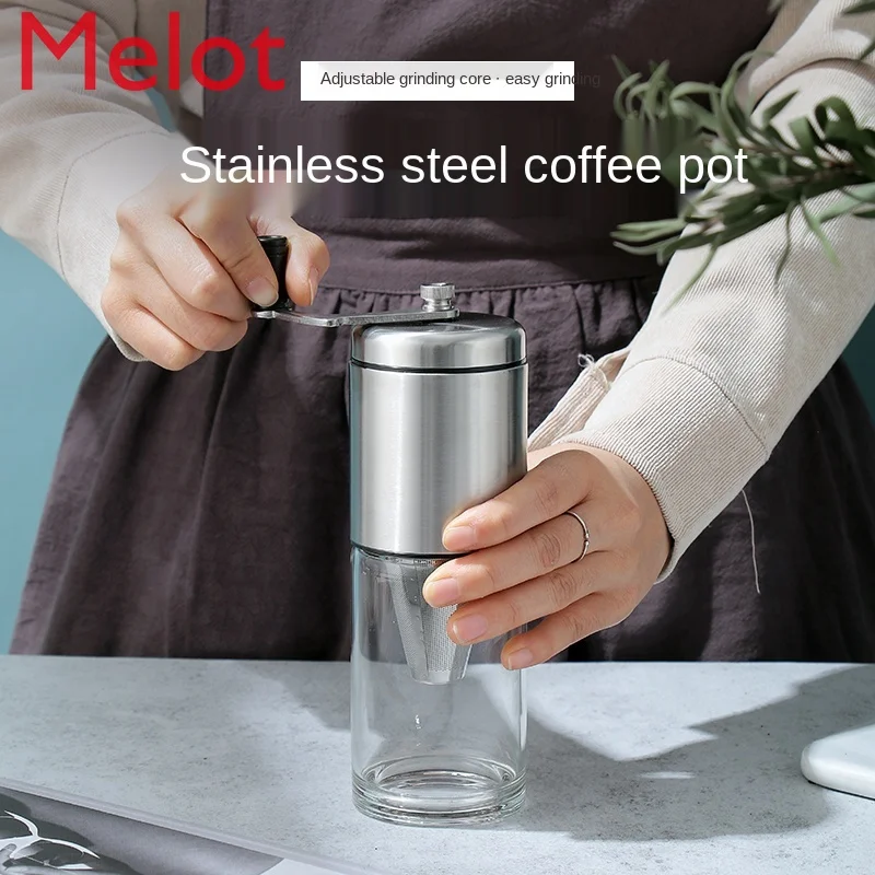 買取 手動コーヒー豆グラインダー家庭用手回しコーヒーグラインダー紙シュレッダー小型ポータブルミニ洗濯