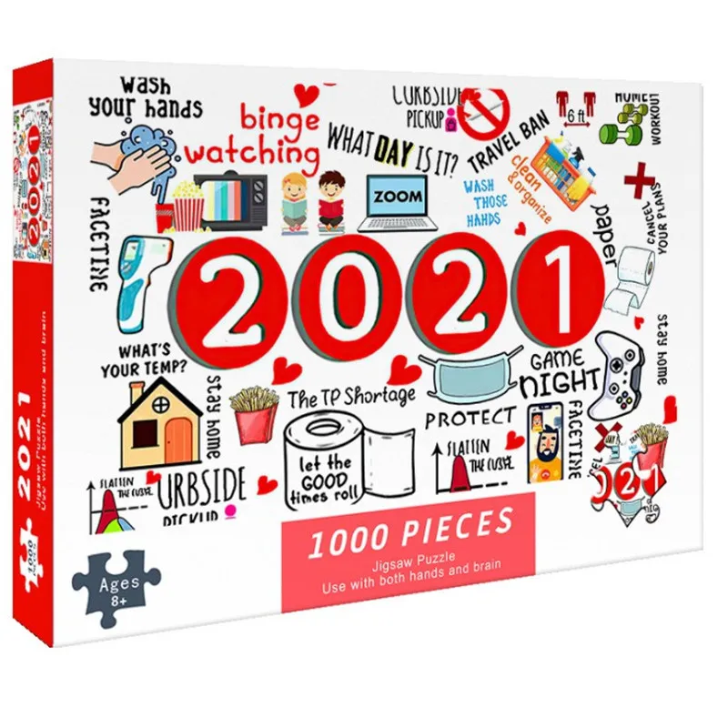 Пазлы для взрослых 1000 штук бумажная фотобумага умная декомпрессия сделай сам