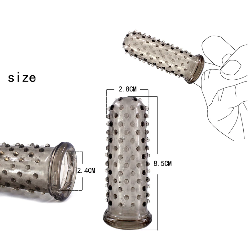 Насадка На пенис член для удлинения презерватива с рукавом пениса мужское
