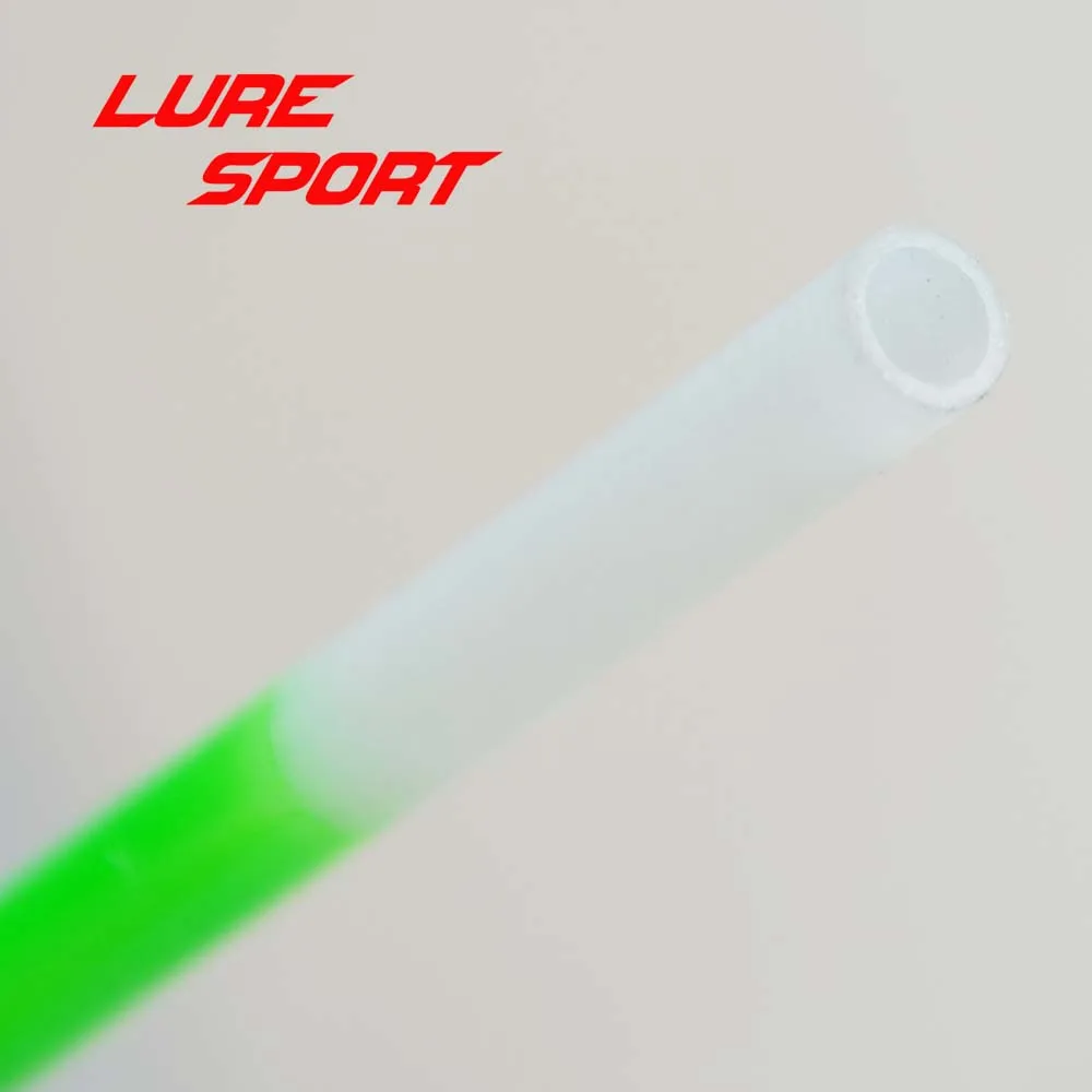 LureSport 2 set Transparent Hollow GlassFiber 1.2m 3sections1.4m 4sections UL blank Rod building components Repair DIY Accessory - купить по