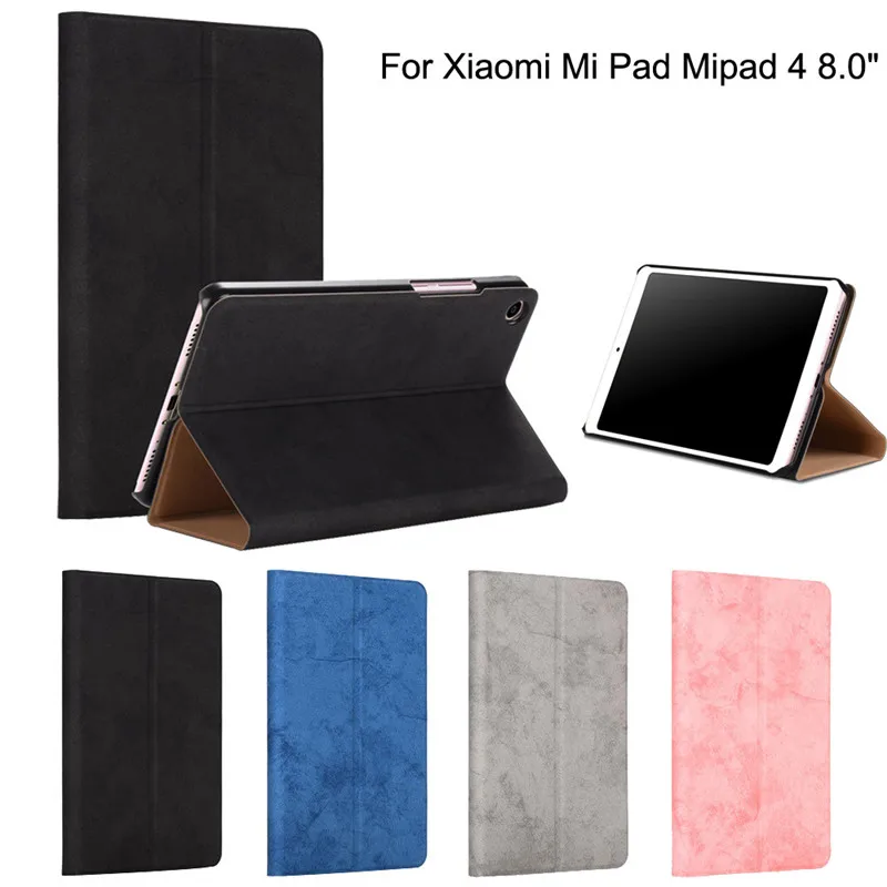 Магнитный умный кожаный флип чехол с подставкой для Xiaomi Mi Pad Mipad 4 8 0 дюйма|Чехлы