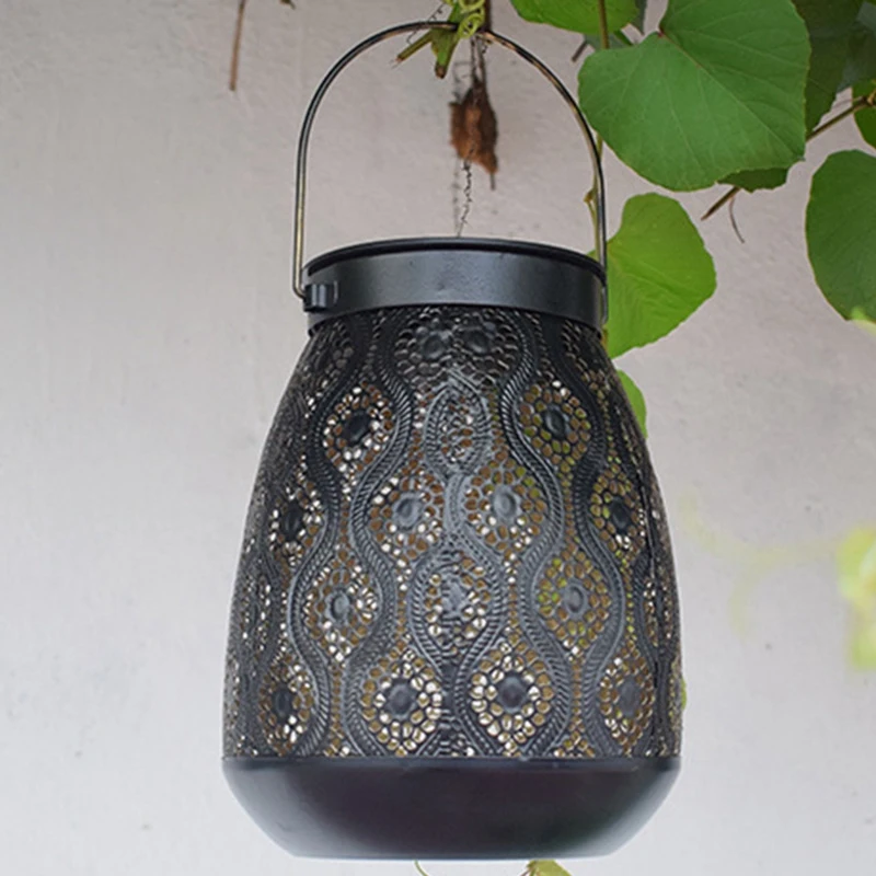 

Solar Lanterns Outdoor Hanging Lights Decorative, Solar Outdoor Decorations for Patio Garden Yard Porch and Tabletop