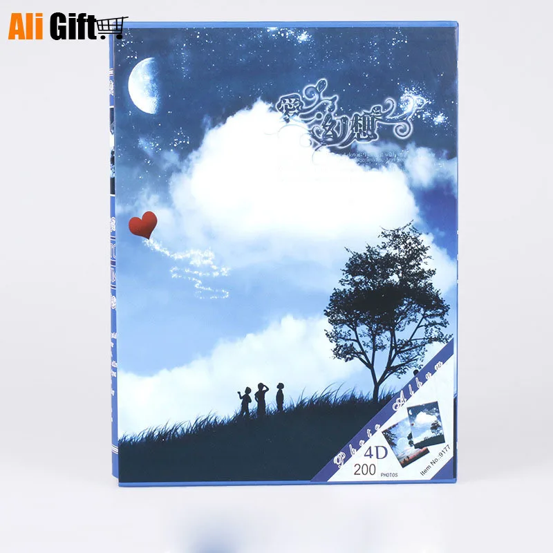 6 дюймовые большие фотоальбомы с 80 карманами для влюбленных и малышей свадебные