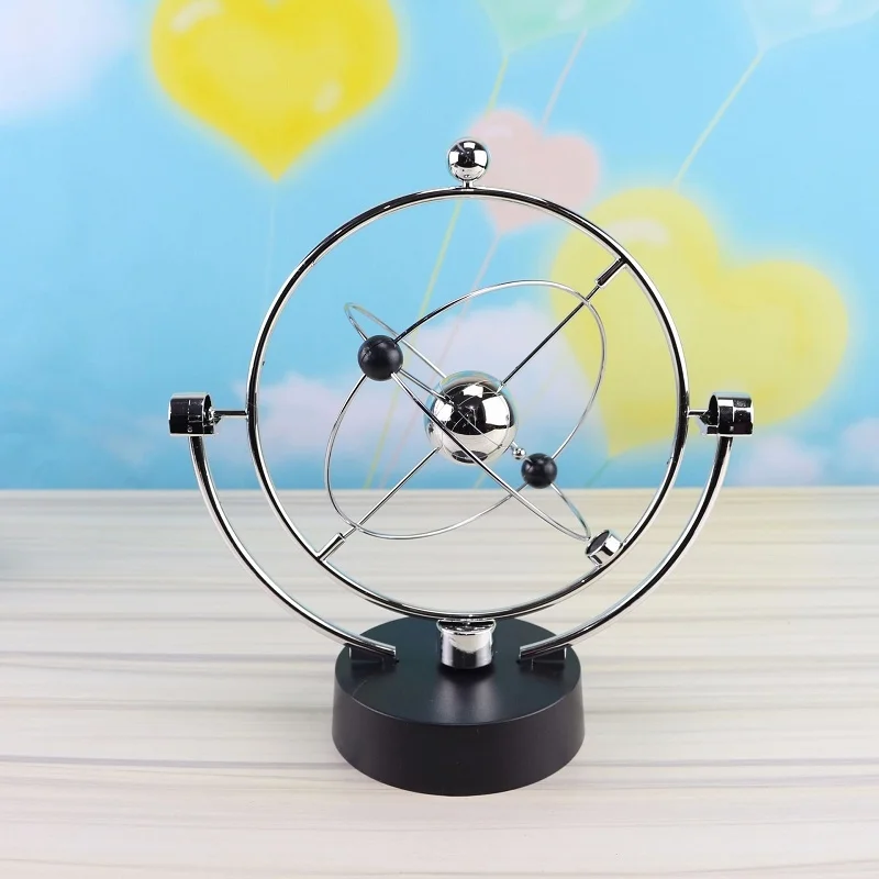 Вращающийся глобус магнитные качели кинетическая модель вечного движения