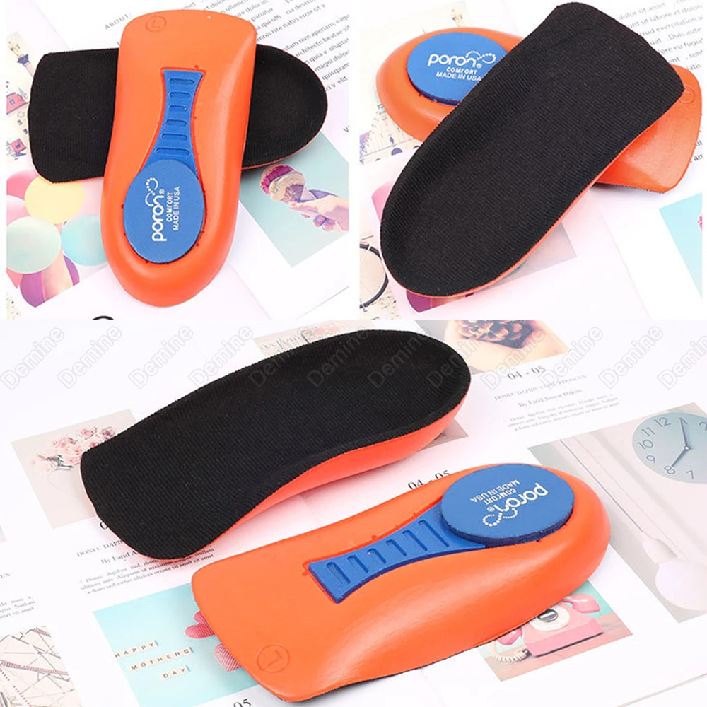 

EVA Orthopedic Half Insoles for Shoes Men Women Flat Feet Arch Support Orthotic Shoe Pads Shock Absorption Inserts Heel Cushion