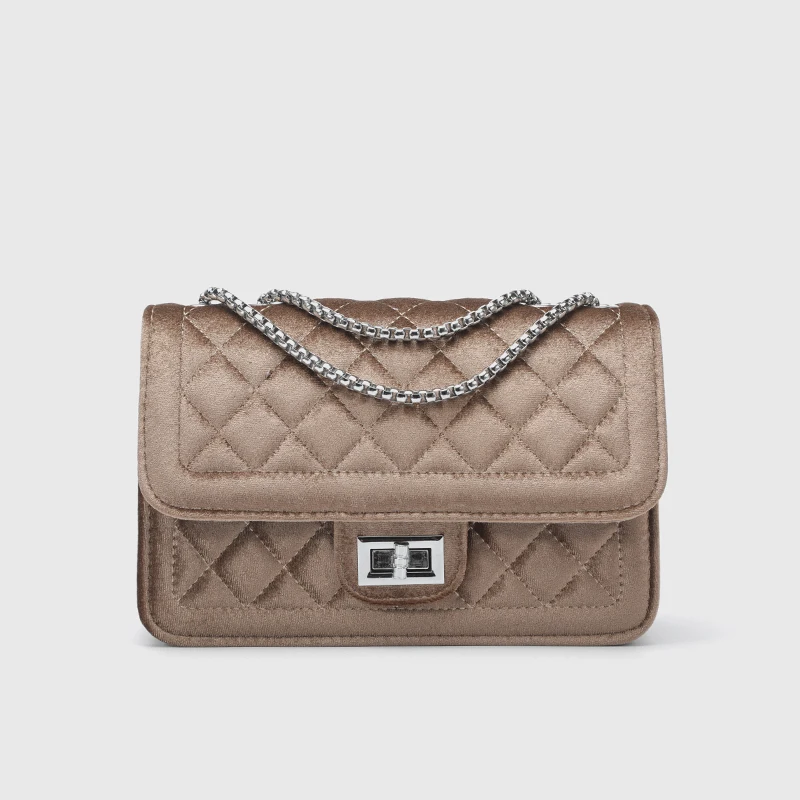 

HOT 2019 NEW Velvet Messenger Bags for women Handbags Chain Crossbody Bag Luxury Brand Women Handbags Designer Shoulder Bags
