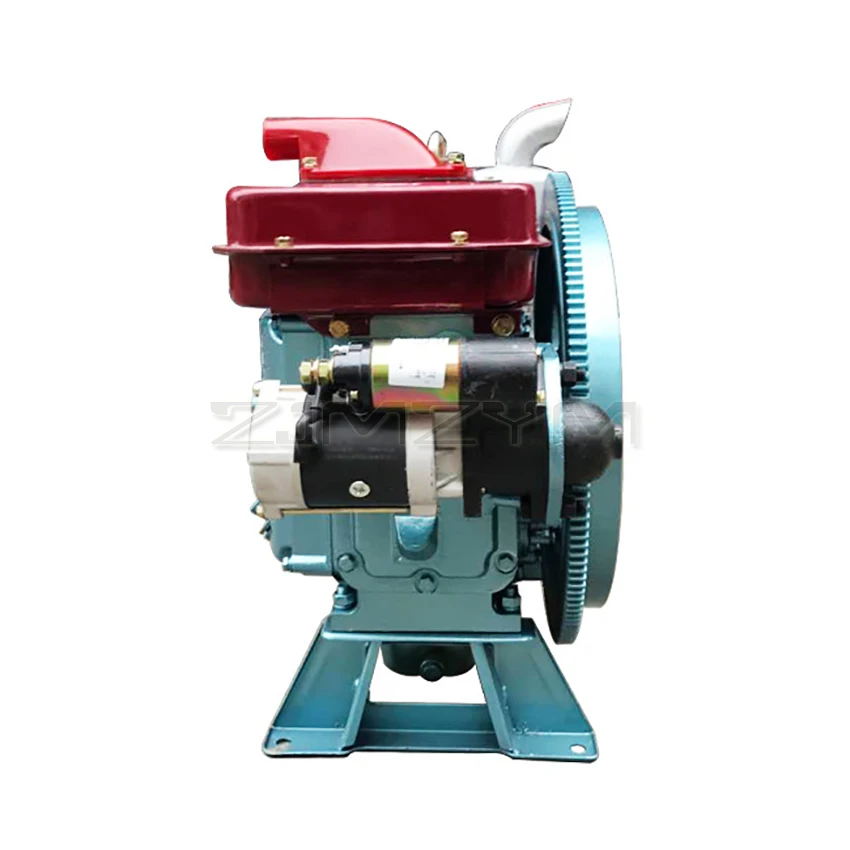 25-horsepower Agricultural Single-Cylinder Water-Cooled Diesel Engine 17KW Electric Start Hand-cranking 25hp 220V | Инструменты