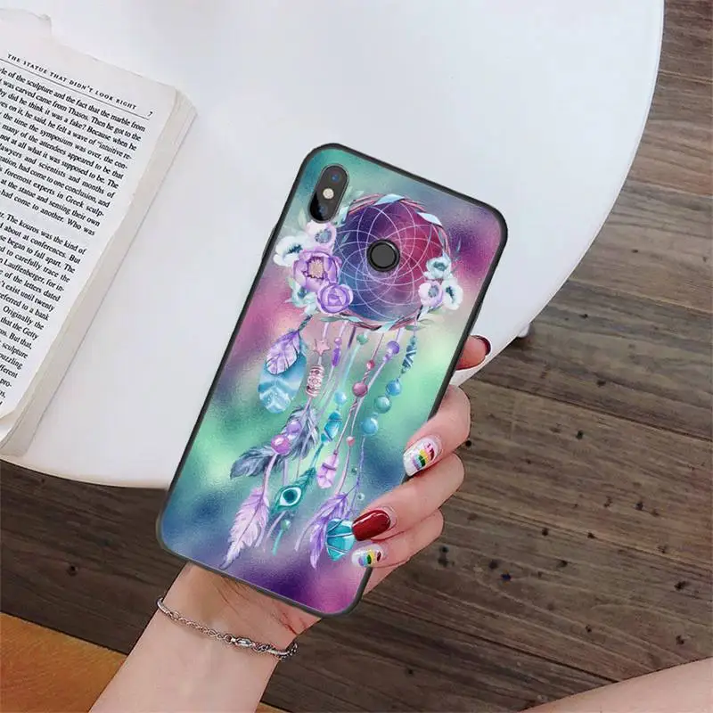 

Dream Catcher Watercolor Phone Case For Xiaomi Redmi Note7 8 9 Note8T 9T 8Pro 9S Note10 Redmi 8A X3 9C