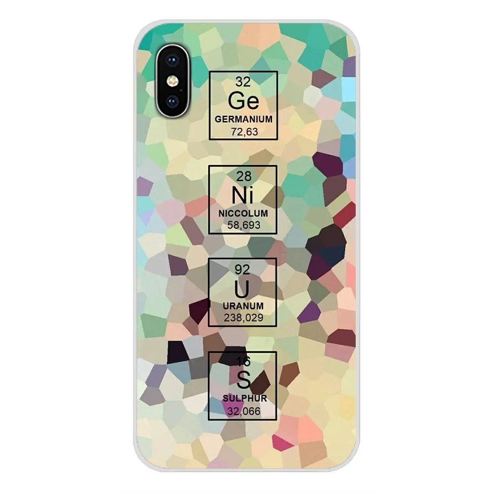Для Apple iPhone X XR XS 11Pro MAX 4S 5S 5C SE 6 S 7 8 Plus ipod 5 науки химии аксессуары для телефона