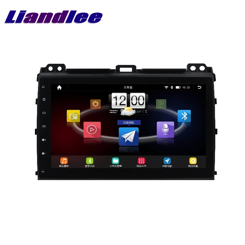 Для Toyota Prado Lexus GX J120 2002 LiisLee Автомобильный мультимедийный телевизор DVD gps аудио Hi Fi