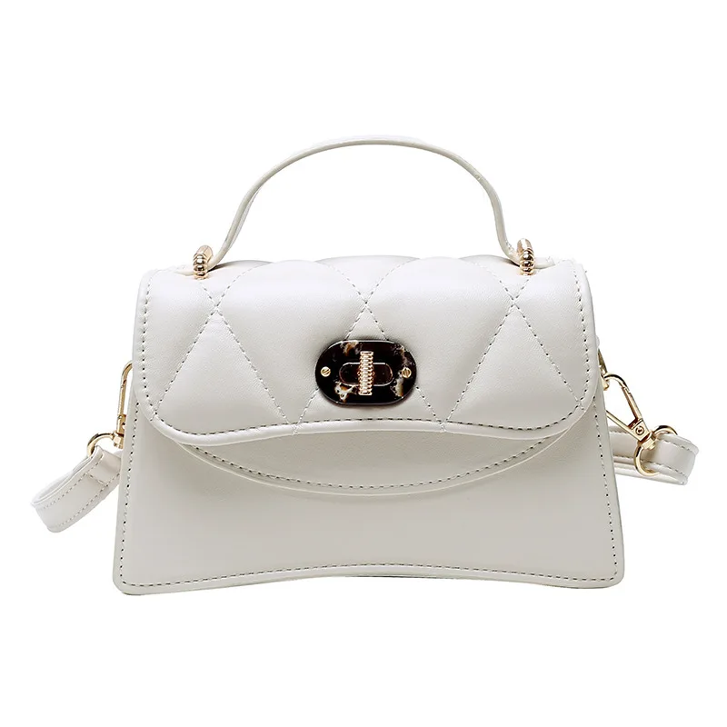 

High-quality Women's Handbags 2020 New Trendy High-quality PU Diamond Small Square Bag Fashion All-match Shoulder Messenger Bag