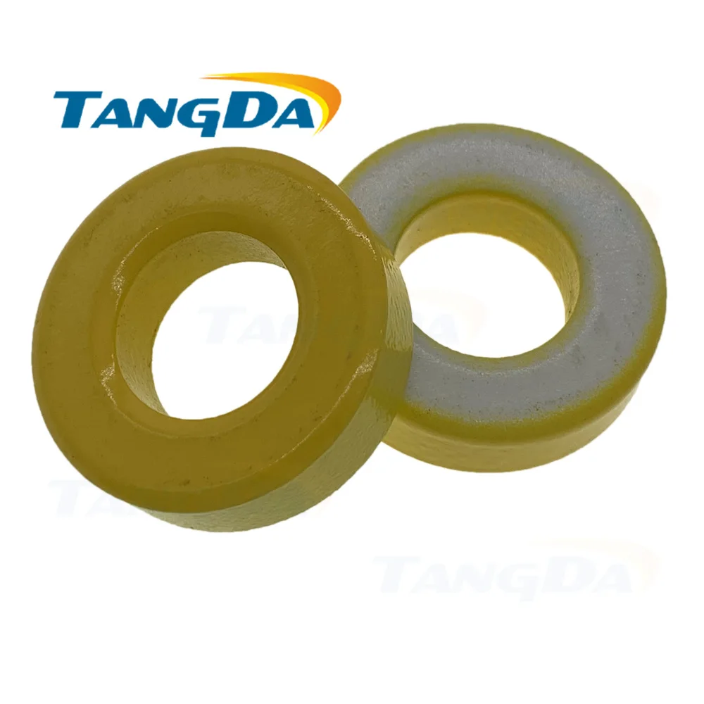 

T106-26A Iron powder cores T106 26A OD*ID*HT 27*14.5*8mm 67nH/N2 75ue Iron dust Ferrite Toroid Core toroidal TANGDA Q