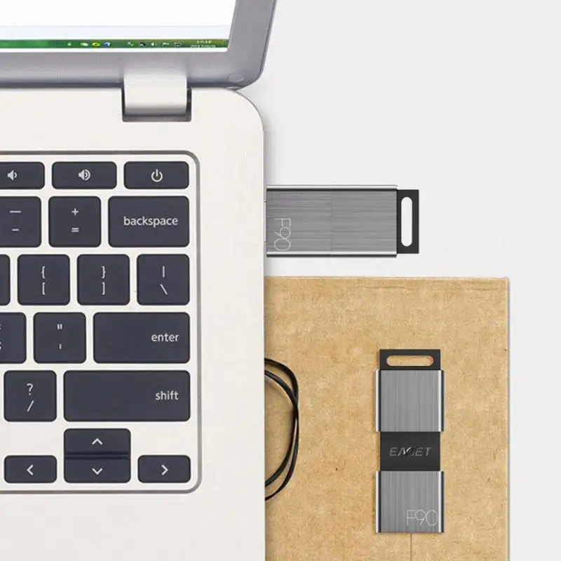 EAGET F90 портативный деловой металлический USB 3 0 U диск флэш накопитель 16/32/64/128G