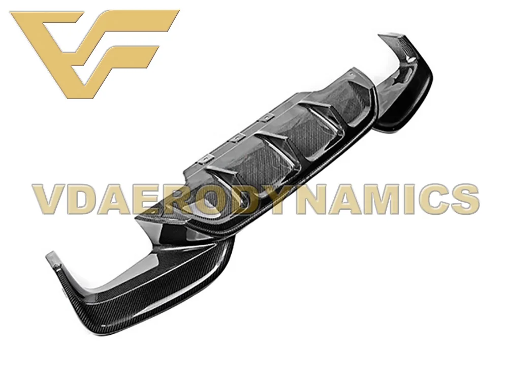 Suitable For 11-16 BMW F06 F12 F13 640i 640d 650i M6 MT VAD-MS Carbon Fiber Rear Lip Diffuser | Автомобили и мотоциклы