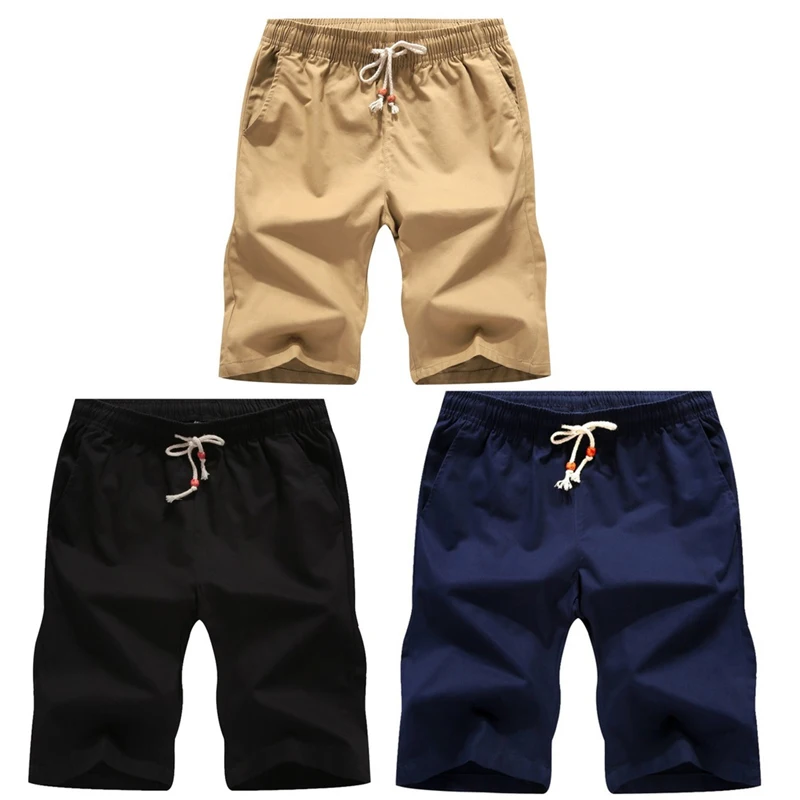 

2020 Colorful Cotton Linen Summer Shorts Men Beach Shorts Mens Khaki Joggers Shorts Casual White Sweatshorts 5xl Lots Sale