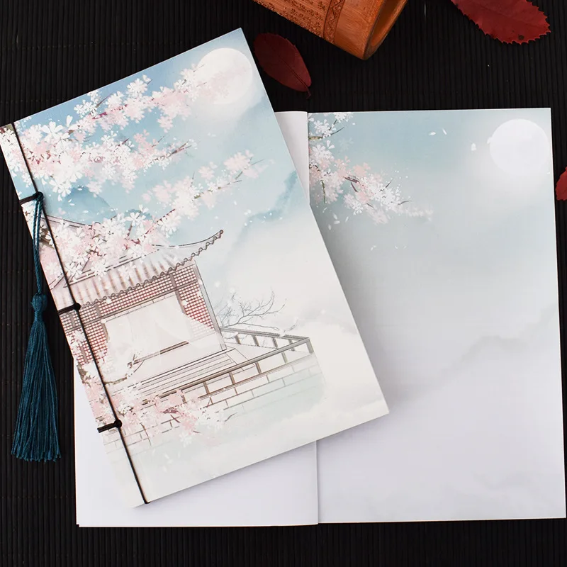 4 Hethrone 1 шт. китайский креативный блокнот для зарисовок Bullet journal милый Накручивающийся блокнот Еженедельный планировщик Канцелярские товары дневник для путешествий - Цвет: 4