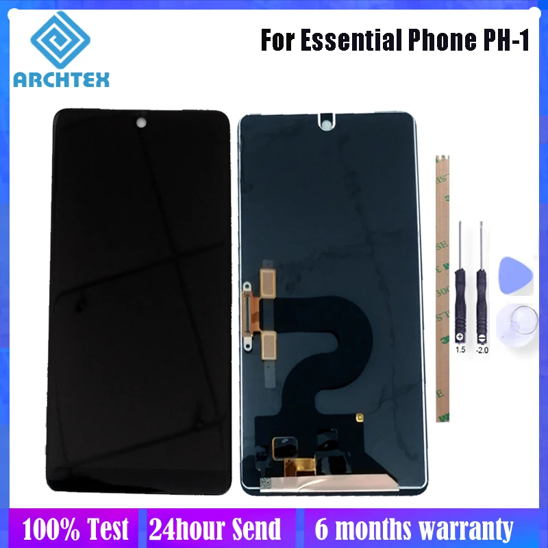 ЖК дисплей 5 7 дюйма для телефона Essential PH1 + сенсорный экран с рамкой детали в сборе