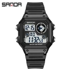 Бренд SANDA мужские часы модные часы для мужчин и женщин спортивные цифровые наручные часы водонепроницаемые военные часы Relogio Masculino