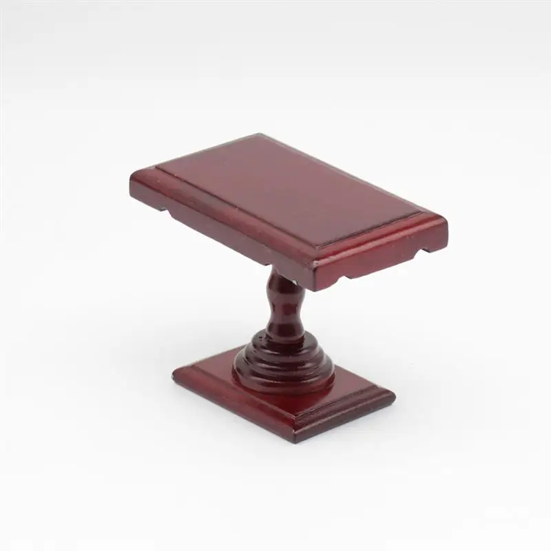 1:12 Кукольный домик миниатюрный деревянный столик модель мини-стола аксессуары