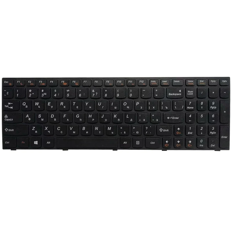 New Russian laptop Keyboard for Lenovo B5400 B5400A M5400 M5400AT RU Black | Replacement Keyboards