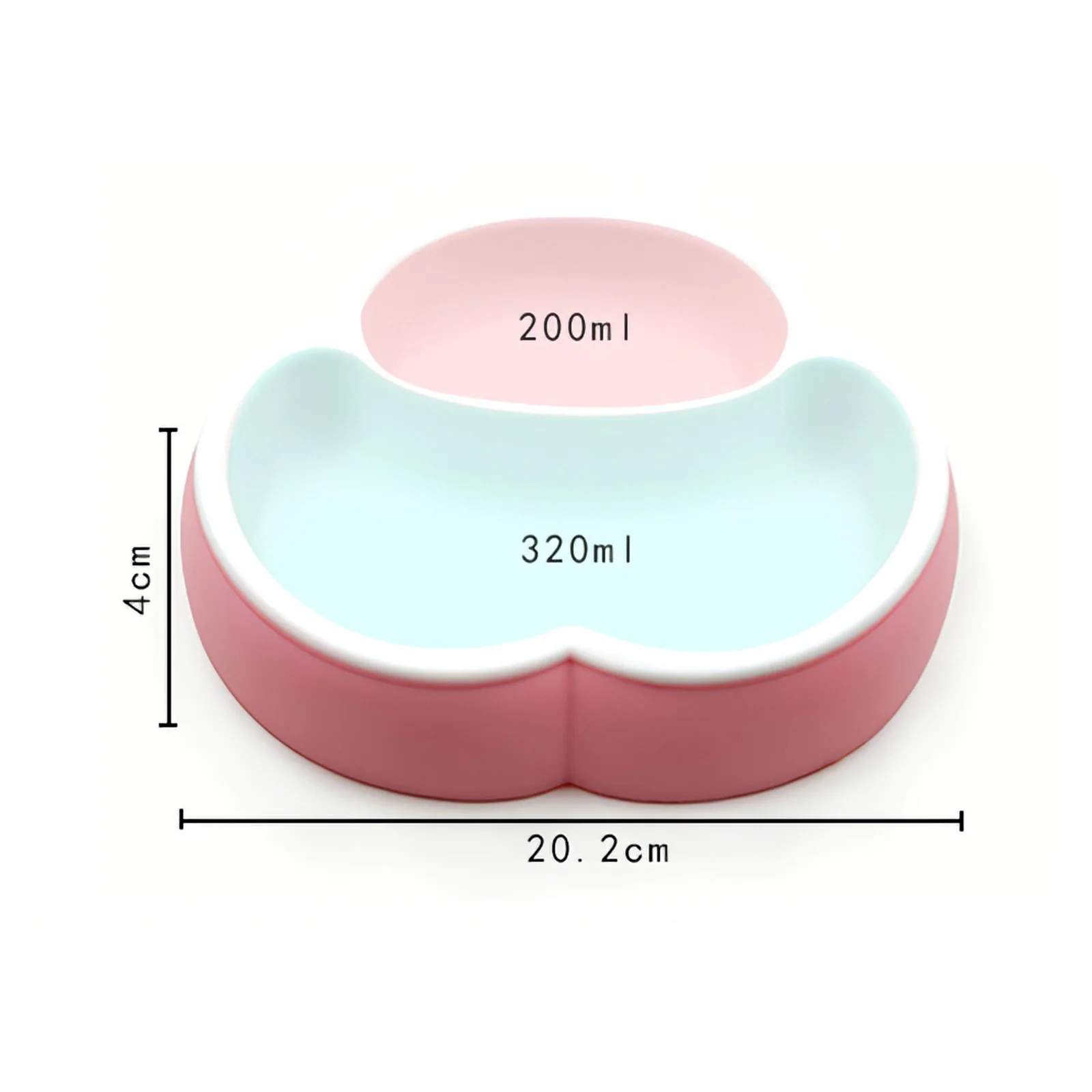 

Kids Feeding Plate Baby Safe Silicone Dining Bowl BPA Free Solid Children Dishes Suction Toddle Training Tableware Dropshiping