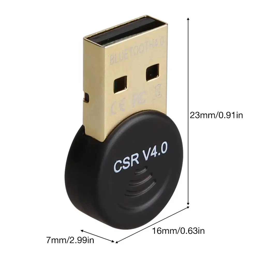 Новый портативный аудио приемник мини стерео беспроводной адаптер Bluetooth 4 0 USB