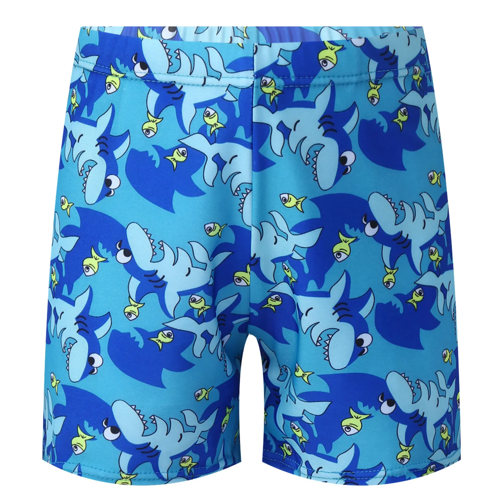 

New Kids Boys Summer Swimming Shorts Beachwear Drawstring Cartoon Print Boyshorts Swimming Outfits Swimwear Bathing Bottom