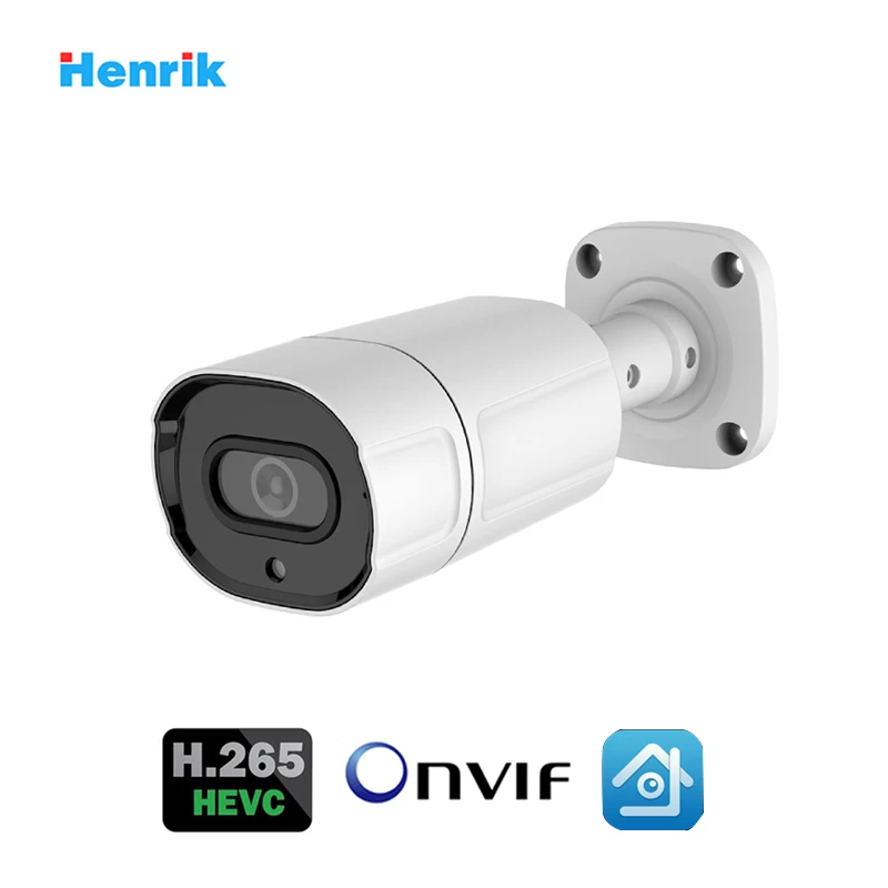 5MP Sony MX335 + 3516EV300 IP Металлическая Цилиндрическая камера видеонаблюдения 2592*1944 H.265