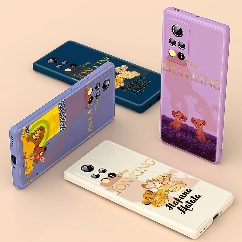 

The Lion King For Honor 20i X20 X10 10X 10i 9X 9C 9S Play 3 4 5 Pro Lite 5G Phone Case Liquid Silicone Soft