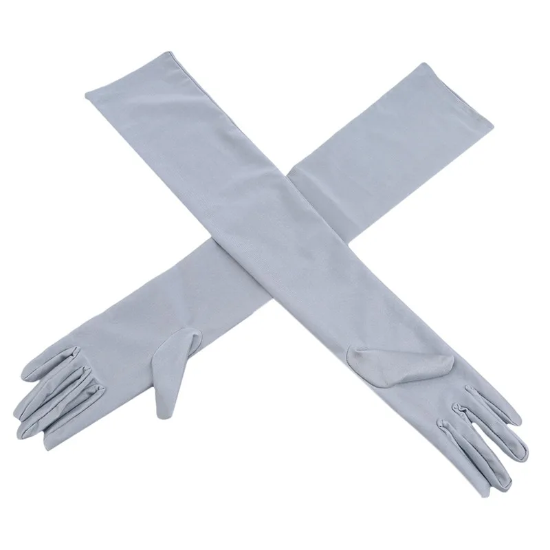 

Sunscreen Long Gloves Travel Beach UV Protection Outdoor Gloves Female Ice Silk Comfort High Quality Gloves