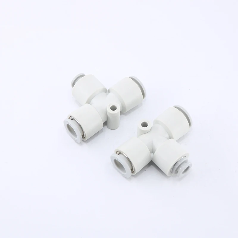 Размер трубки 10 мм Пластиковые Т-образные соединительные фитинги KQ2T |