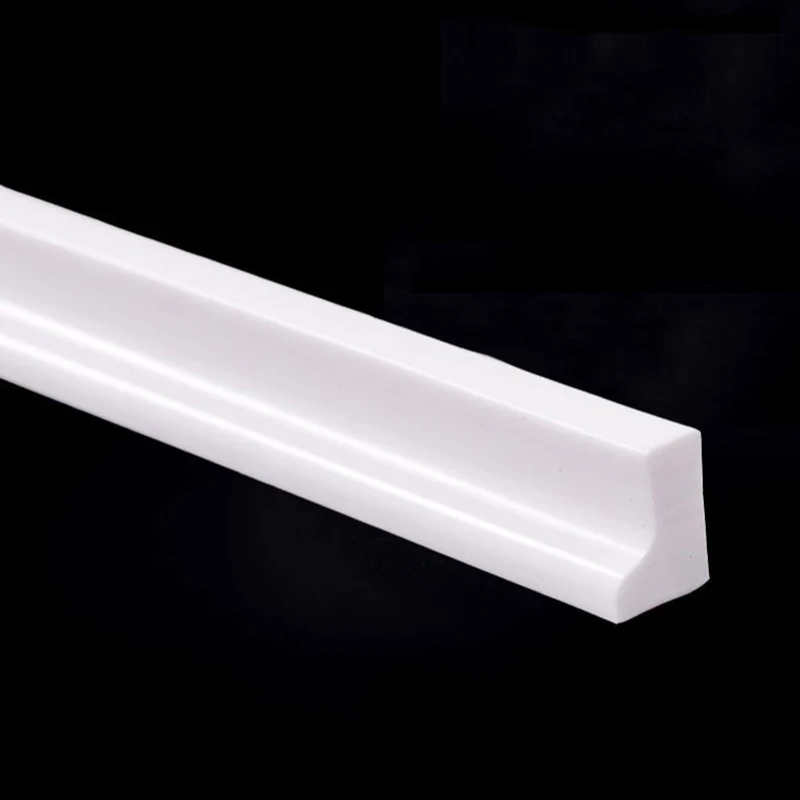 

Frameless Shower Water Dam Barrier Rubber Strap Water Stopper Wet and Dry Separation Flexible for Bathroom Kitchen Sink DA