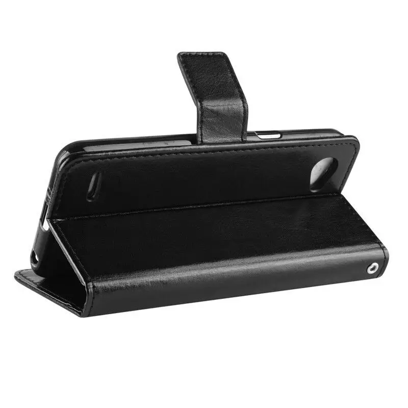 Чехол Кошелек из искусственной кожи для LG Q6 Plus Магнитный Тонкий чехол книжка с