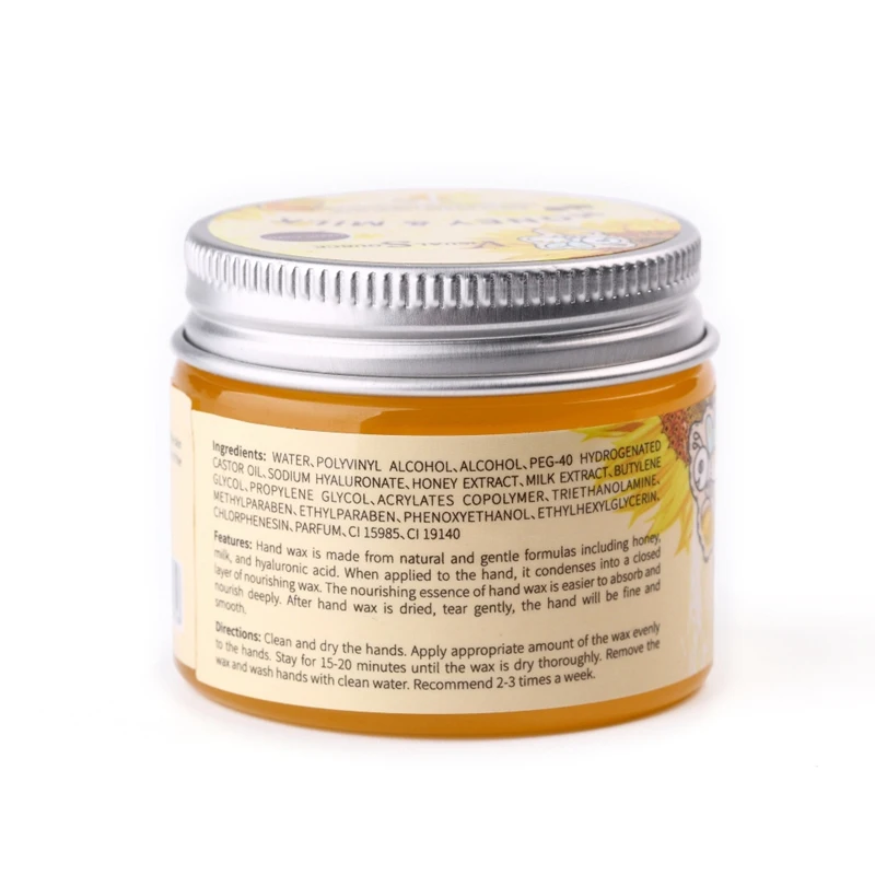 Увлажняющий крем для ухода за руками с гладкими мелкими линиями Осветляющий тон