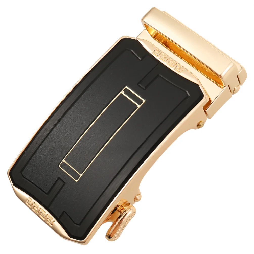 

New Dumb gram force Automatic Buckle Fashion Men's Business Alloy Automatic Buckle Designer Belts Men LY236-24364