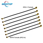 2 шт. кабель IPEX Pigtail U.fl IPX IPEX1 Женский к MHF4 IPEX4 Женский Разъем RF1.13 IPX MHF4 Удлинительный перемычка для модема 3g 4g маршрутизатора