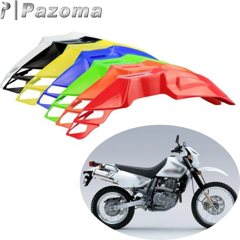 Универсальные Передние крылья для мотокросса Evo белого цвета Honda Yamaha Kawasaki Suzuki Ducati