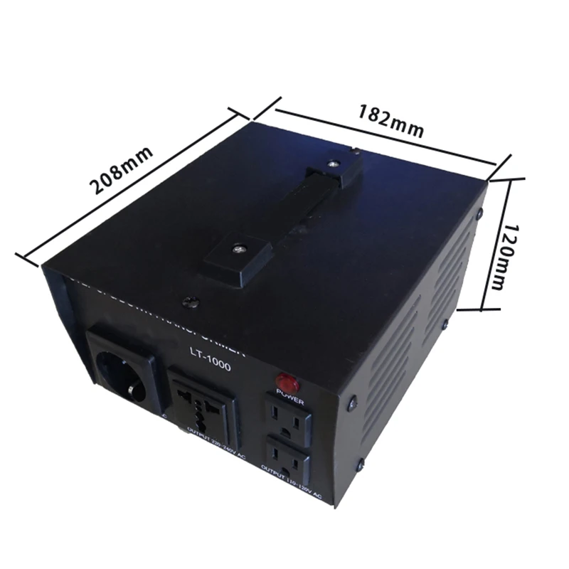 

Industry Home-use 1000W Efficient Step Up Down Transformer AC 220V-110V Household Electrical Appliance Voltage Converter