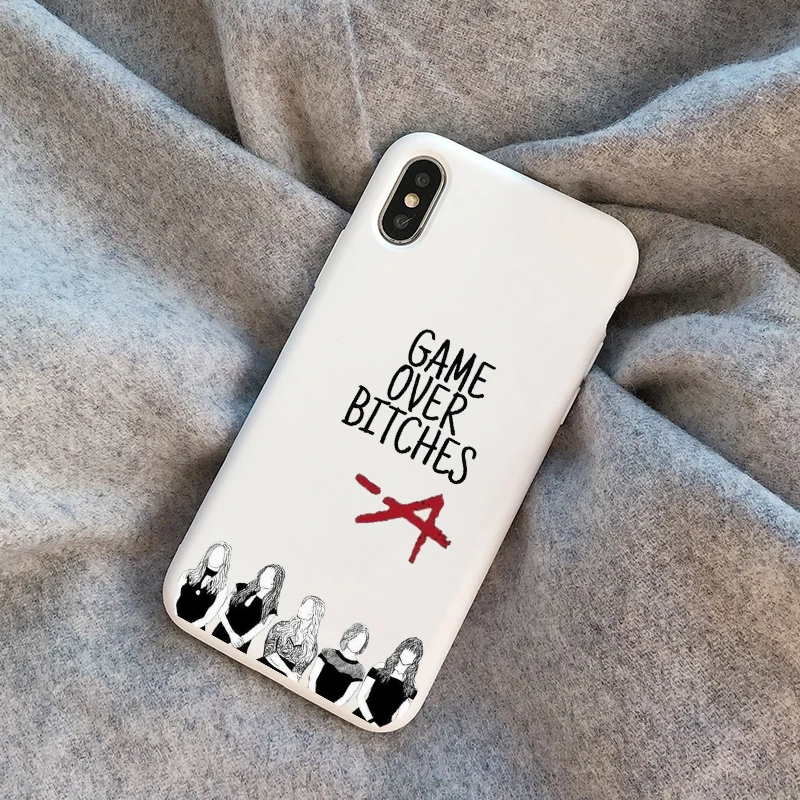 TPU PLL tv Show Pretty little liars TPU Мягкий силиконовый чехол для телефона iphone 11 11Pro 11Pro Max X XR XS Max 6s 7 8 Plus чехол - Цвет: TPU
