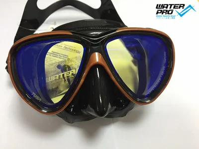 Black Brown Маска для дайвинга Tusa M-211SY - Цвет: Black Brown