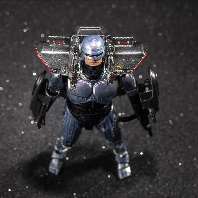Игрушки Hiya ROBOCOP 3: с Jetpack масштаб 1:18 4-дюймовая фигурка Актона | и хобби