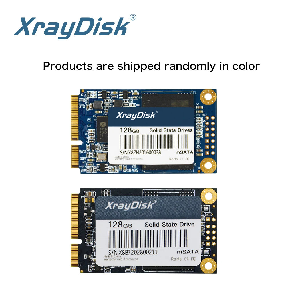 Внутренний жесткий диск XrayDisk Sata3 Msata SSD 64 ГБ 120 240 128 256 Mini Sata для ноутбуков и