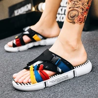new men sandals non slip summer flip flops high quality outdoor beach slippers casual shoes mens shoes water shoes nanlx42